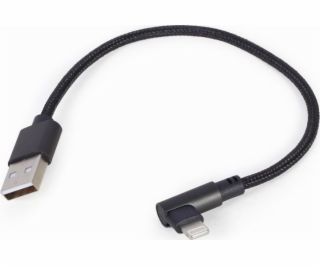 Gembird nabíjací kábel Lightning 8-pin (M) 90 ° na USB 2....