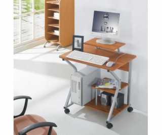 TECHLY Compact Computer Desk 700x500 Beech