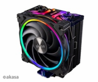 AKASA chladič CPU SOHO H4, Premium CPU cooler,4 Heatpipes...