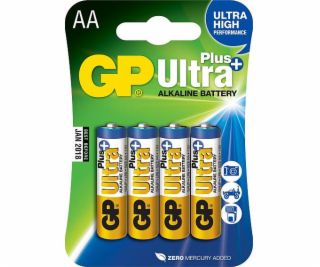 GP Batérie Ultra Alkalické AA 4ks 15AUP LR6 BL