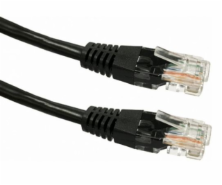 TB Touch Patch kabel, UTP, RJ45, cat5e, 7,5m, černý