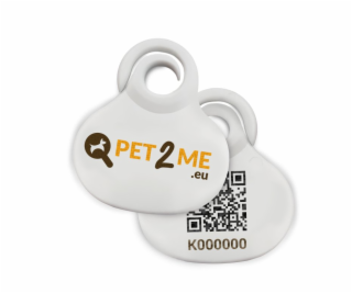 Pet2Me identifikační medailonek