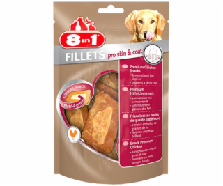 8in1 Przysmak Fillets Pre Skin & Coat S 80g