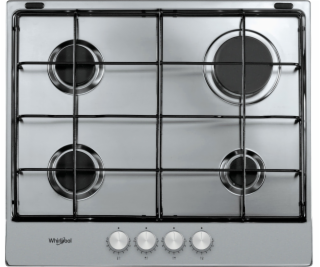 Whirlpool TGML 650 IX hob Silver Built-in Gas 4 zone(s)