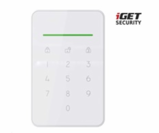 iGET SECURITY EP13 - Bezdrátová klávesnice s RFID čtečkou...