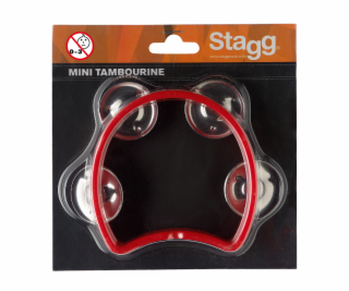 Stagg TAB-MINI/RD, mini tamburína červená