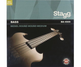 Stagg BA-4505, sada strun pro elektrickou baskytaru, medium