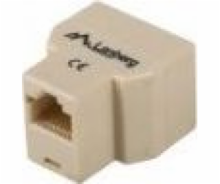 Lanberg AD-RJ45-2RJ45-OU network splitter Beige