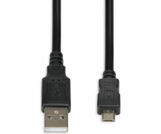 iBox IKU2M18 USB cable 1.8 m USB 2.0 USB A Micro-USB B Black