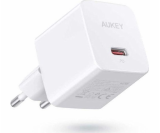 PA-Y20S White Mini Charger 1x USB-C 20W PD Power Delivery