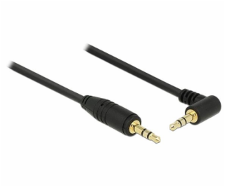 Delock Stereo Jack Cable 3.5 mm 3 pin male > male angled ...