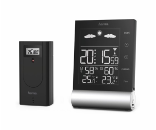 Hama Weather Station Black Line black 186417