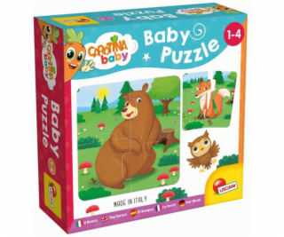 Puzzle - W lesie Carotina Baby 