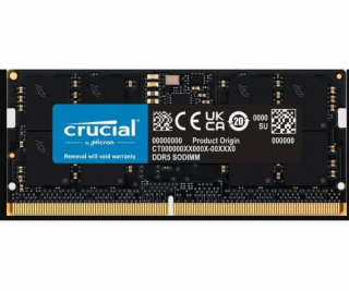 Crucial CT16G48C40S5 DDR5-4800 SODIMM CL40 (16Gbit) Pamäť