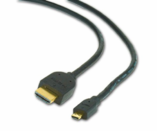 Kabel GEMBIRD HDMI-HDMI micro 1,8m, 1.3, M/M stíněný, zla...