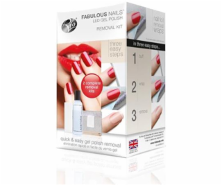 Rio FABULOUS NAILS LED GEL POLISH REMOVER KIT - LEDC-REM