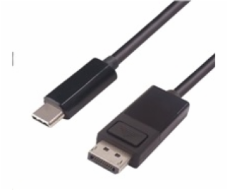 PremiumCord Převodník kabel 2m USB3.1 na DisplayPort, roz...