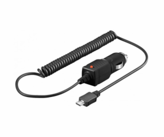 TECHLY 301047 Car micro-USB charger 5V 1A. 12/24V. black