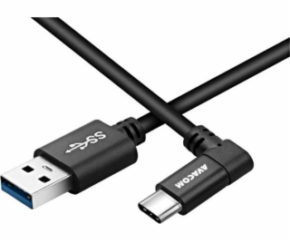 Datový a nabíjecí kabel USB - USB Type-C, 100cm, konektor...