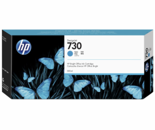 HP originální ink P2V68A, HP 730, cyan, 300ml, HP HP Desi...