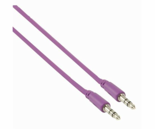 NEDIS kabel jack 3,5 mm - jack 3,5 mm/ černý/ 1m