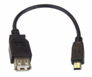 PremiumCord USB redukce kabel USB A/female - Mini 5pin US...