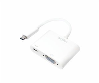 LOGILINK UA0259 LOGILINK - USB-C 3.1 to VGA adapter with PD