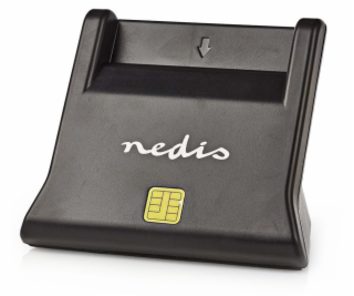 NEDIS čtečka čipových karet CRDRU2SM3BK/ Smart Card ID-1/...