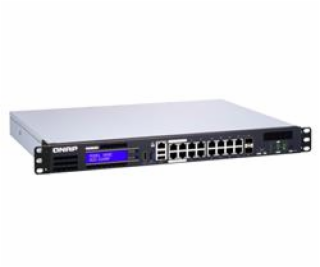 QNAP switch QGD-1600P-8G (4x 60W Gigabit PoE + 12x 30W Gi...