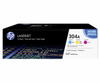 HP Toner Multi Pack CF 372 AM C/M/Y No. 304 A