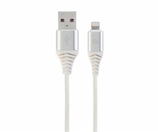 Kabel USB Gembird USB-A - Lightning 1 m Biały (CC-USB2B-A...