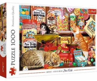 Trefl Puzzle 1 000 dílků Kočičí sladkosti