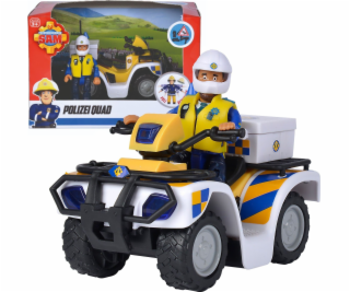 Simba Hasič Sam Police Quad s figurkou