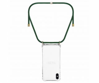 Lookabe Necklace iPhone X/Xs gold green loo013