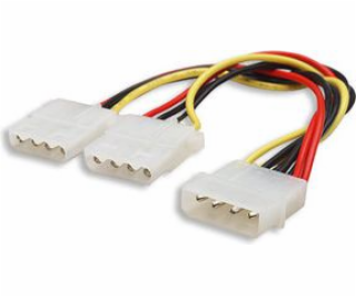 Manhattan Molex - Molex x2, 0.2m, Wielokolorowy (301503)