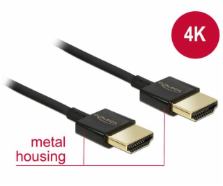 Kabel Delock HDMI - HDMI 0.5m czarny (84786)