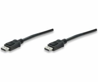 Kábel Manhattan DisplayPort - DisplayPort 1m czarny (306935)