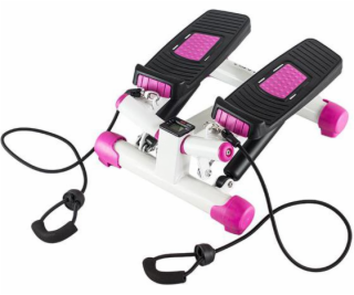 Diagonal stepper with cables white and pink HMS S3033