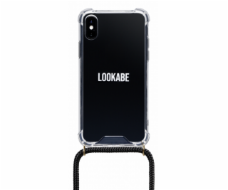 Lookabe Necklace iPhone X/Xs gold black loo003