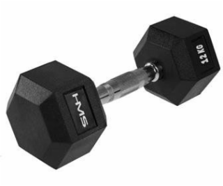 Dumbbell 12 kg HMS HEX-PRO 12