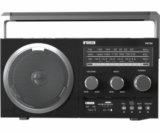 N'oveen PR750 černá rádio