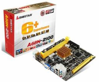 BIOSTAR, INTEL H61, Socket 1155, uATX, GbE 