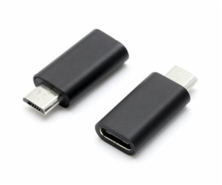 PremiumCord adapter USB-C konektor female - USB 2.0 Micro...