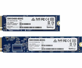 Synology SSD M.2 NVMe SNV3510-400G, ctení/zápis: 3000/750...