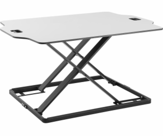 Ergo Office ultra thin sit/stand desk converter  white  w...