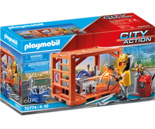 70774 City Action Containerfertigung, Konstruktionsspielzeug