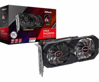 ASRock VGA AMD Radeon RX 6500 XT Phantom Gaming D 4GB OC,...