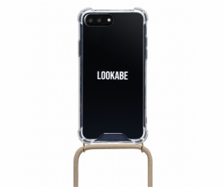 Lookabe Necklace iPhone 7/8+ gold nude loo007