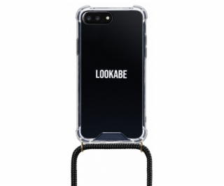 Lookabe Necklace iPhone 7/8+ gold black loo002