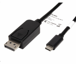 Kabel USB C(M) -> DisplayPort(M) , 4K@60Hz, 2m
